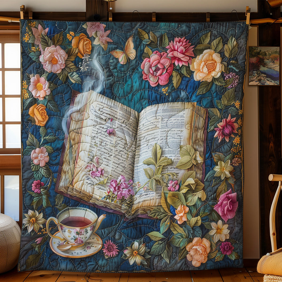 Tea And Book SR2608018CL Quilt