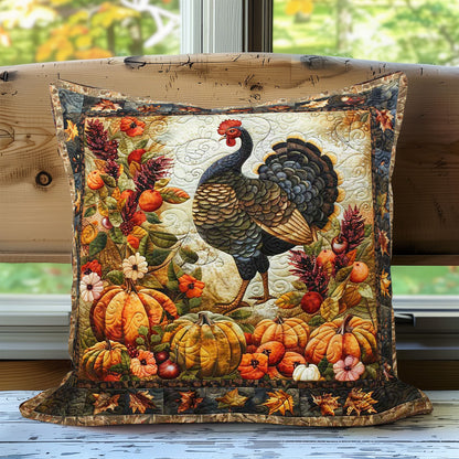 Thanksgiving Feast WN3007090CL Quilt Pillow Case