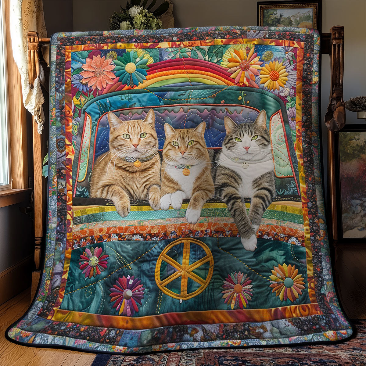 Trip Cat WM2408042CL Quilt