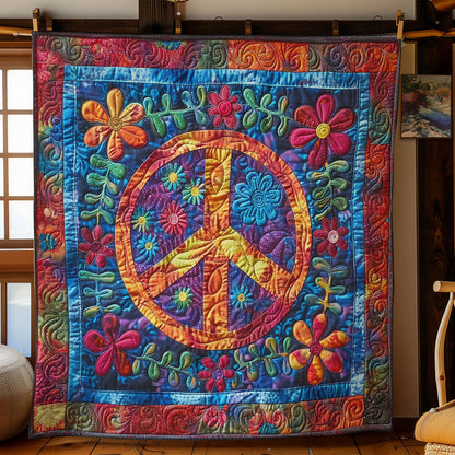 Trippy Hippie Sign SR2308010CL Quilt