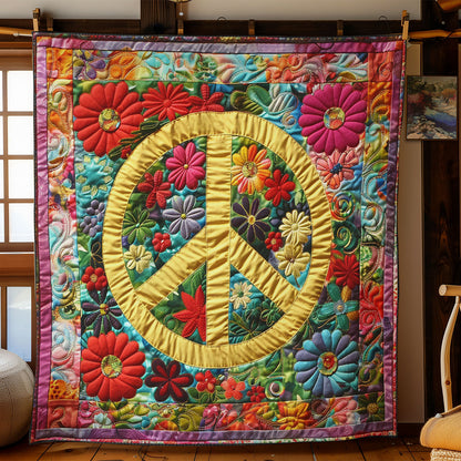 Trippy Hippie Sign SR2308013CL Quilt
