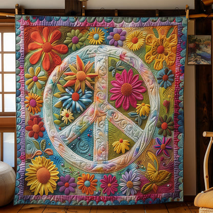 Trippy Hippie Sign SR2308014CL Quilt
