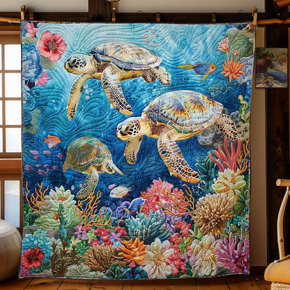 Tropical Turtle Adventure WN1008014CL Quilt