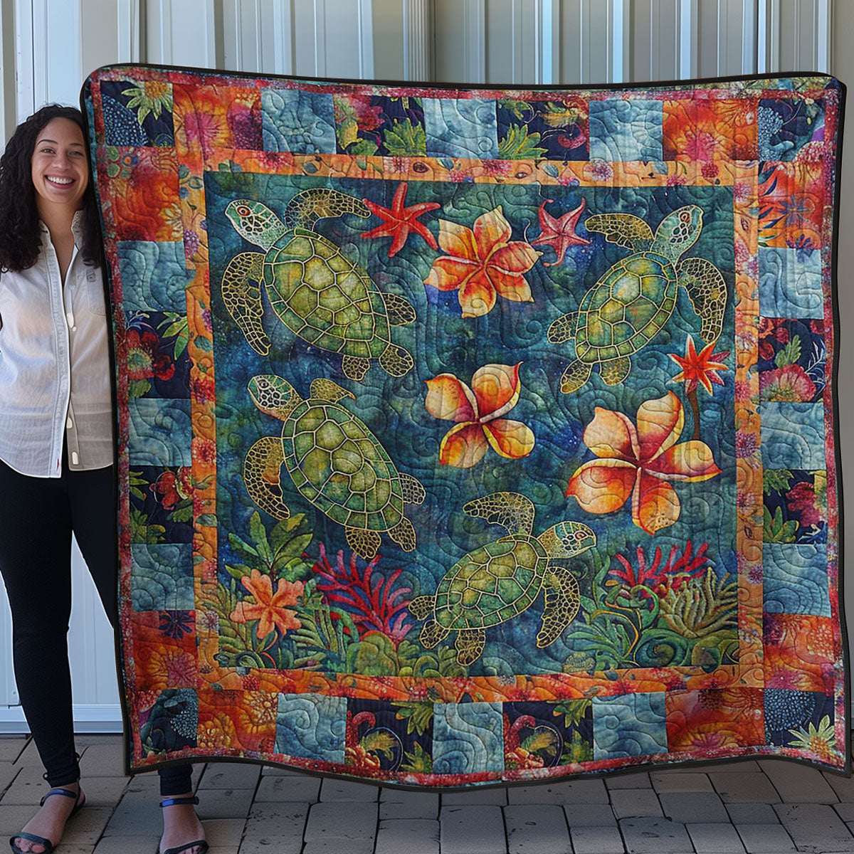 Turtle Cove WN0808039CL Quilt