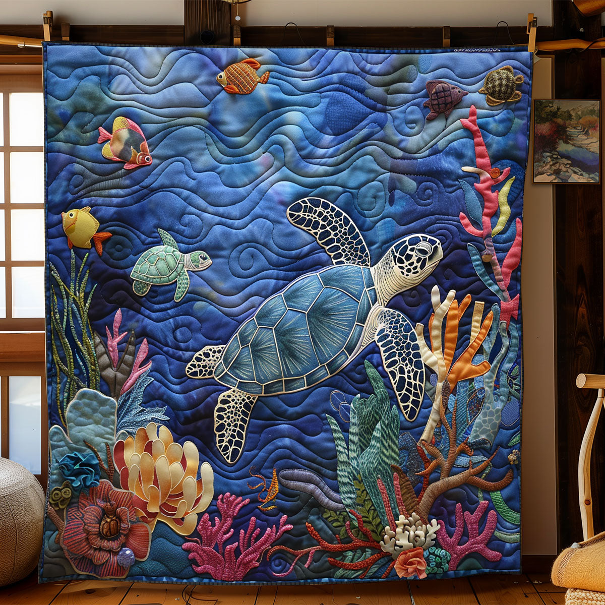 Turtle Reef Bliss WN1008092CL Quilt