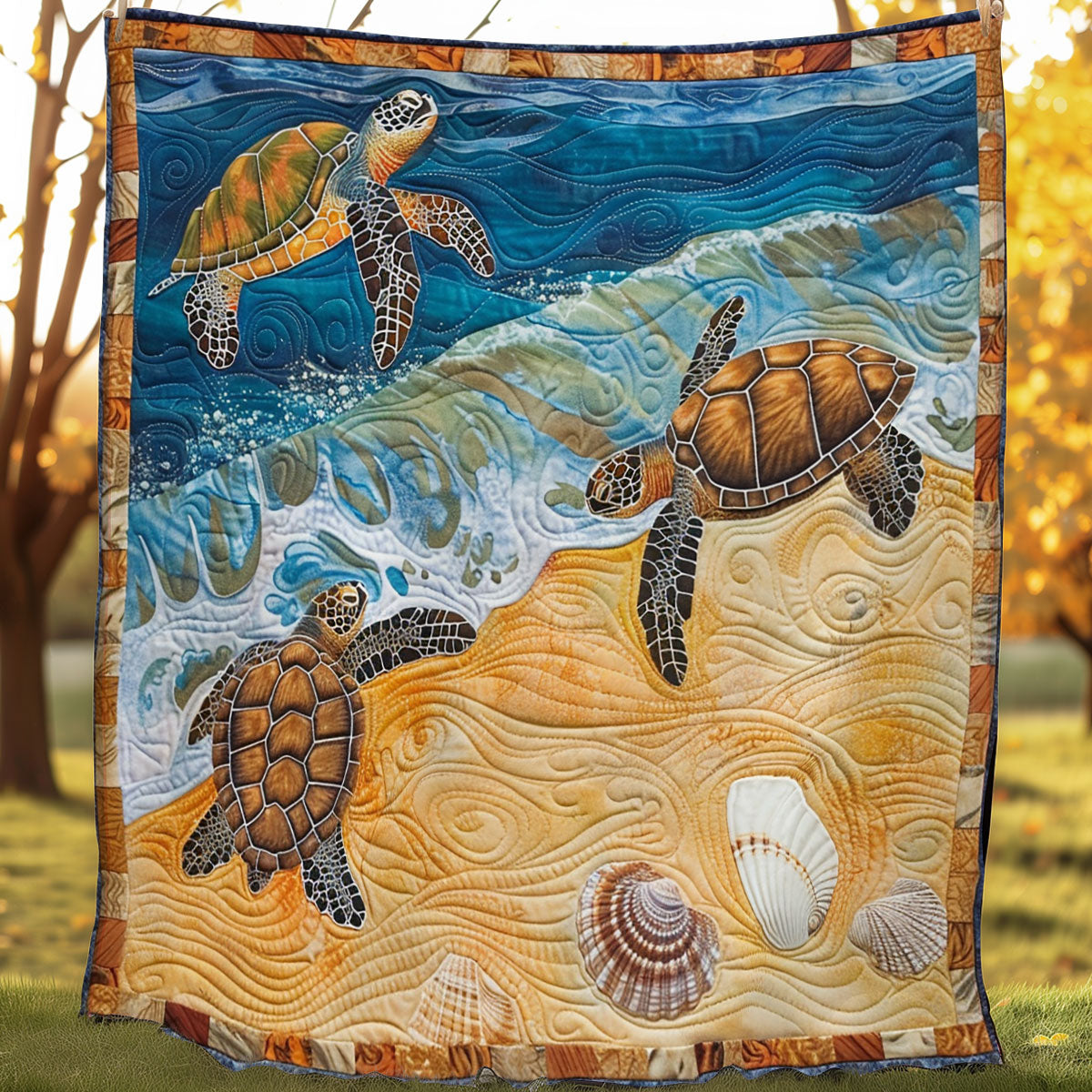 Sea Turtle SR0808041CL Quilt