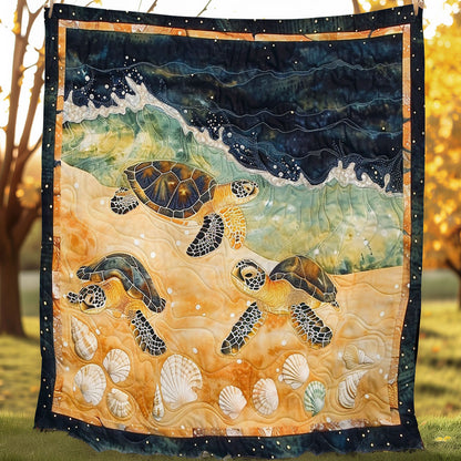 Sea Turtle Bay SR0808044CL Quilt