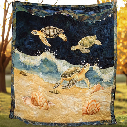 Turtle Ocean SR0808045CL Quilt