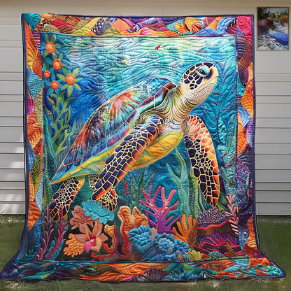 Turtle Sea SR2008043CL Quilt