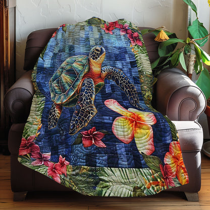 Turtle Tide Blossoms WN3007001CL Quilt