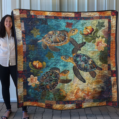 Turtle Tide Dream WN0808059CL Quilt