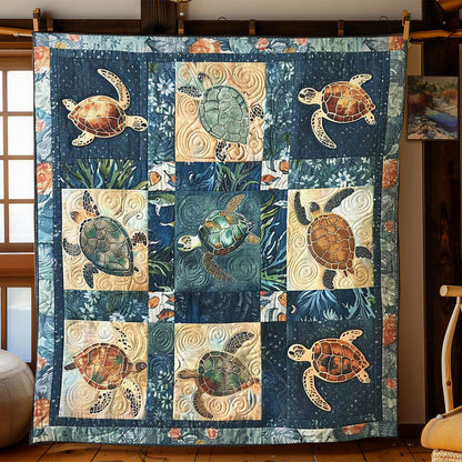 Turtle Tide WN2108067CL Quilt