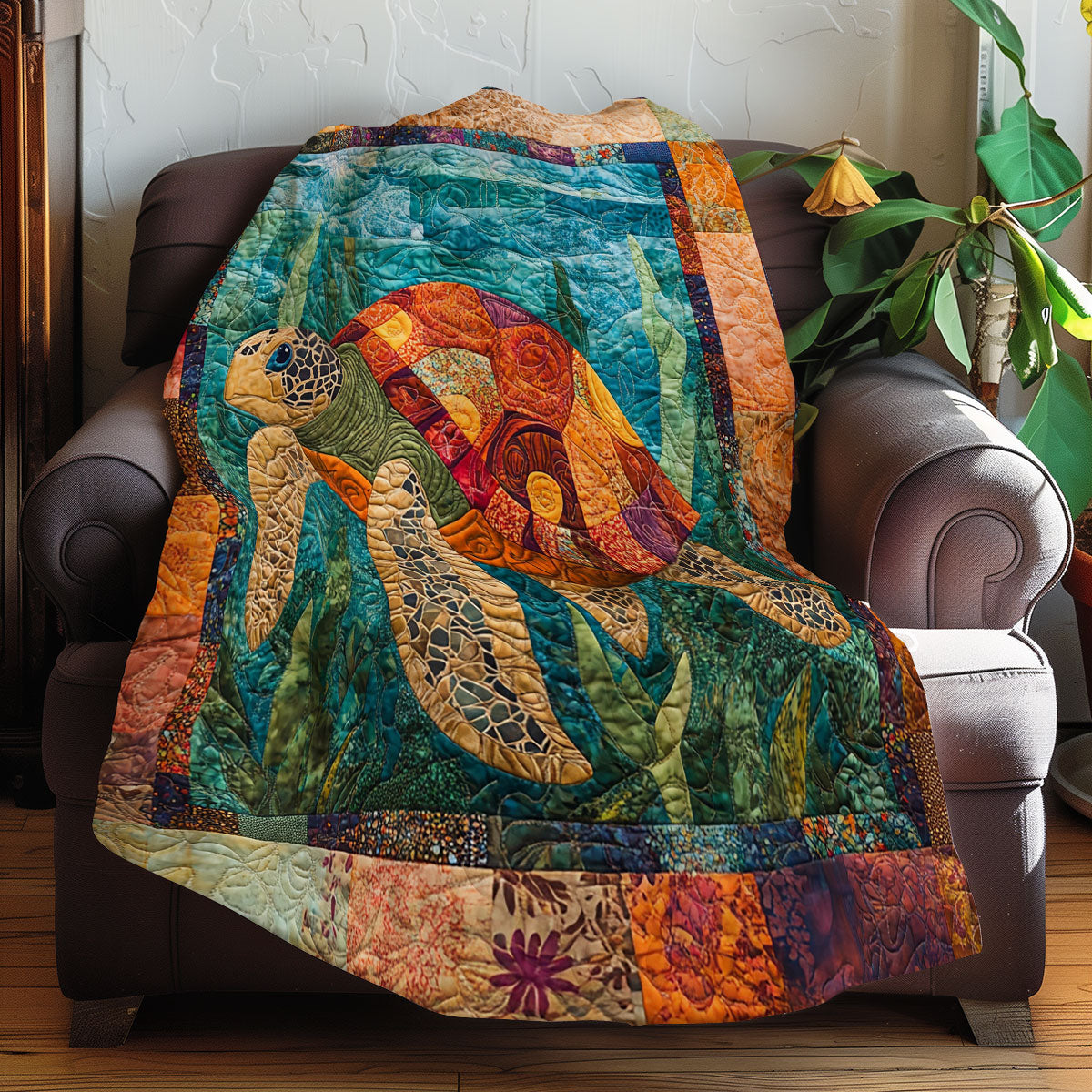 Turtle and Sea WN0108079CL Quilt