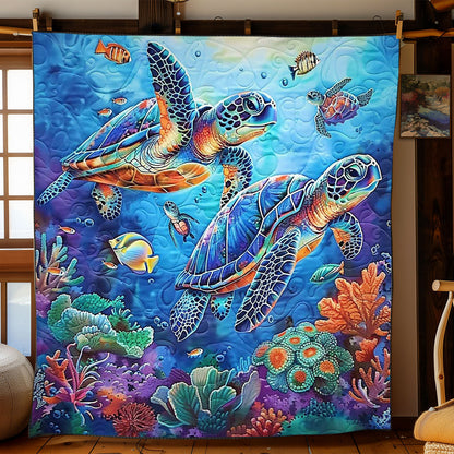 Turtle's Reef Expedition WN2408120CL Quilt