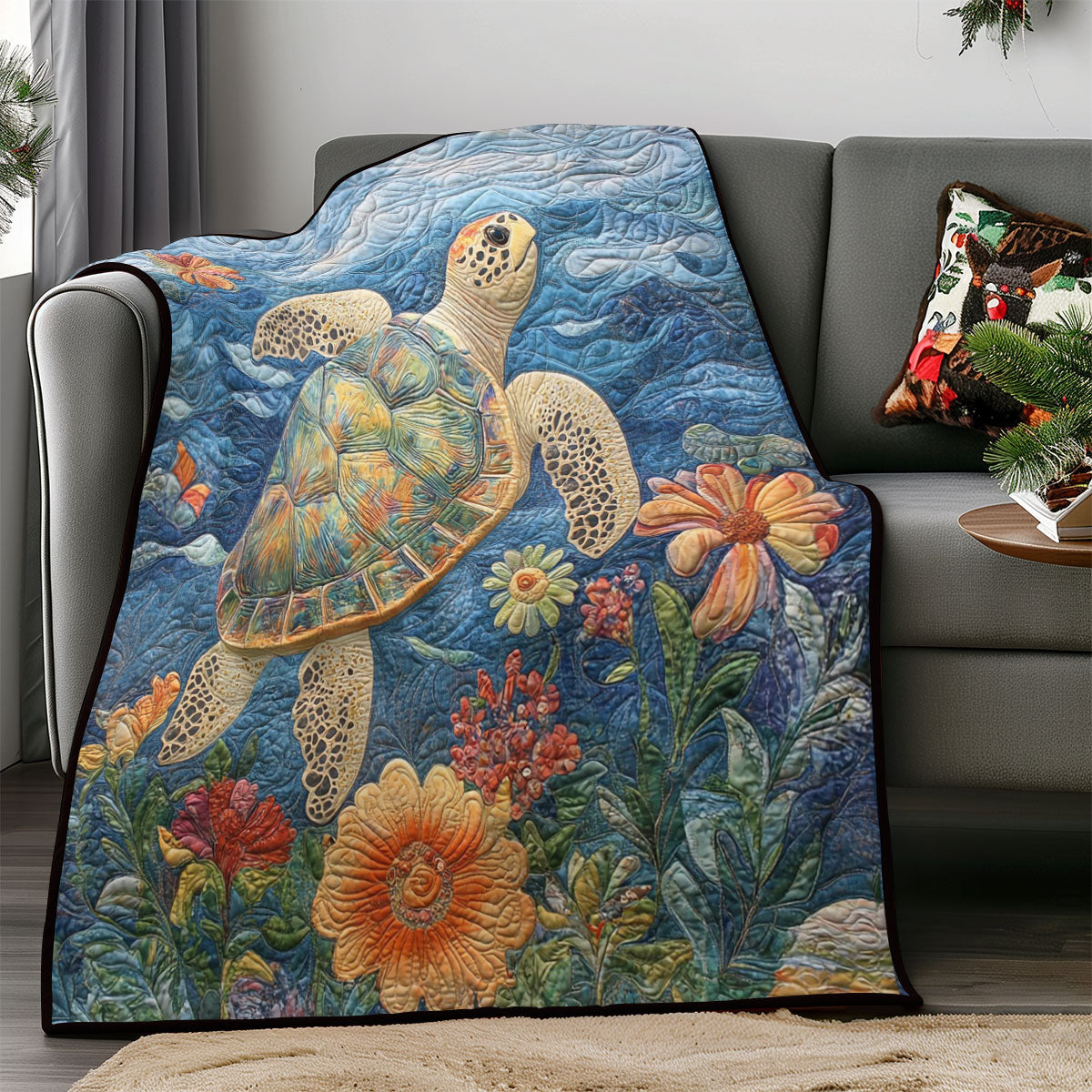 Turtles WM0208046CL Quilt