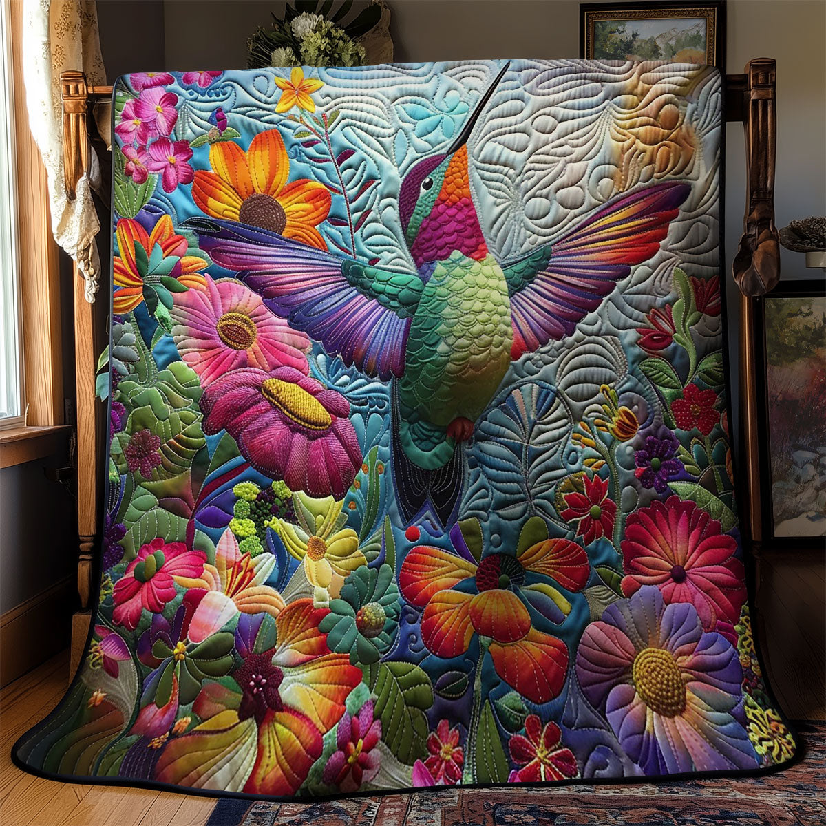 Twinkle Hummingbird WM2408052CL Quilt