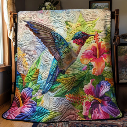 Vibrant Hummingbird WM1908008CL Quilt