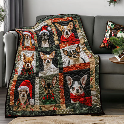 Vintage Chihuahua SR1608009CL Quilt