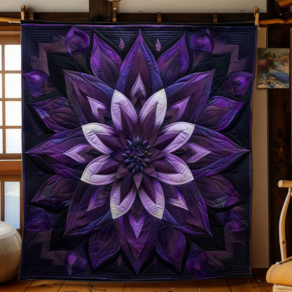 Violet Whisper Blossoms WN1408067CL Quilt