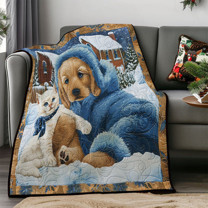 Winter Cat And Dog SR2308042CL Quilt