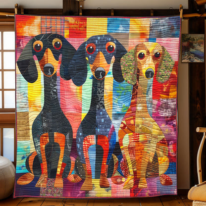 Warm Dachshund WN2208052CL Quilt