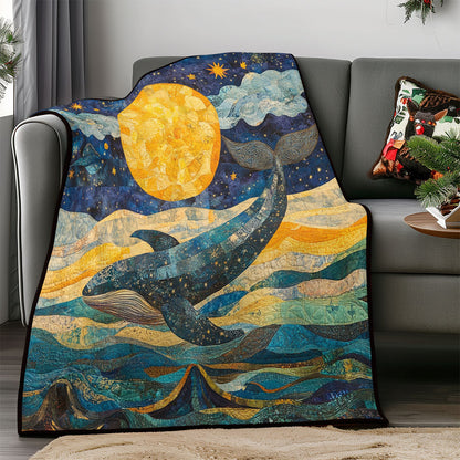 Whale In Sky Night WM0508012CL Quilt