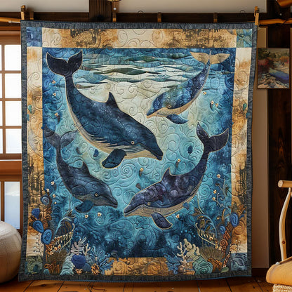 Whales' Dawn WN1408030CL Quilt