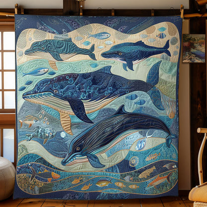 Whales' Odyssey WN1408006CL Quilt