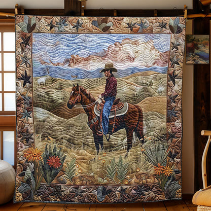 Wild Cowboy Throw WN2108011CL Quilt