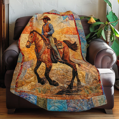 Wild Horse Cowboy WN0108080CL Quilt