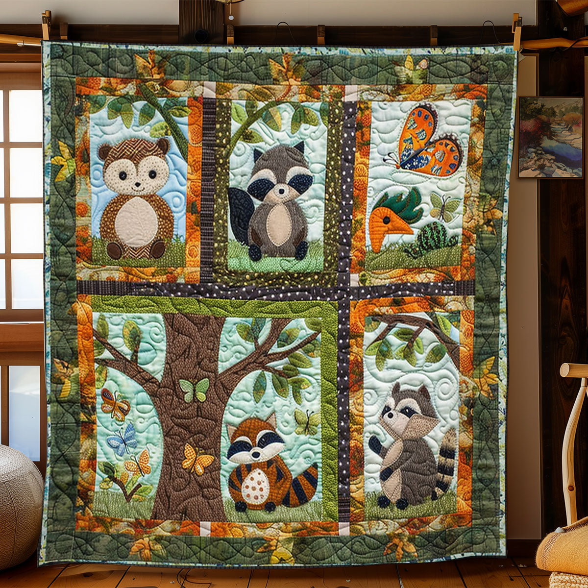 Wildlife Wonders WN2208108CL Quilt