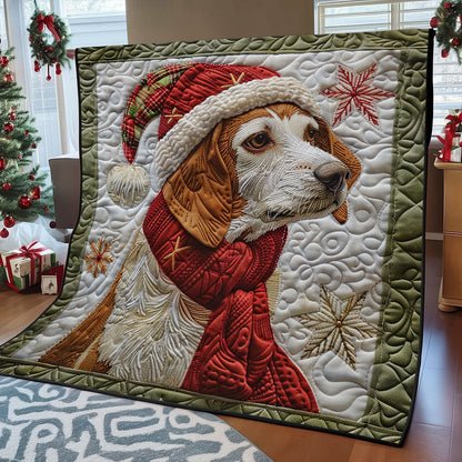 Winter Beagle SR1408017CL Quilt