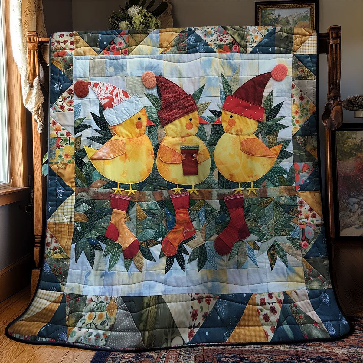 Winter Bird WM2808023CL Quilt