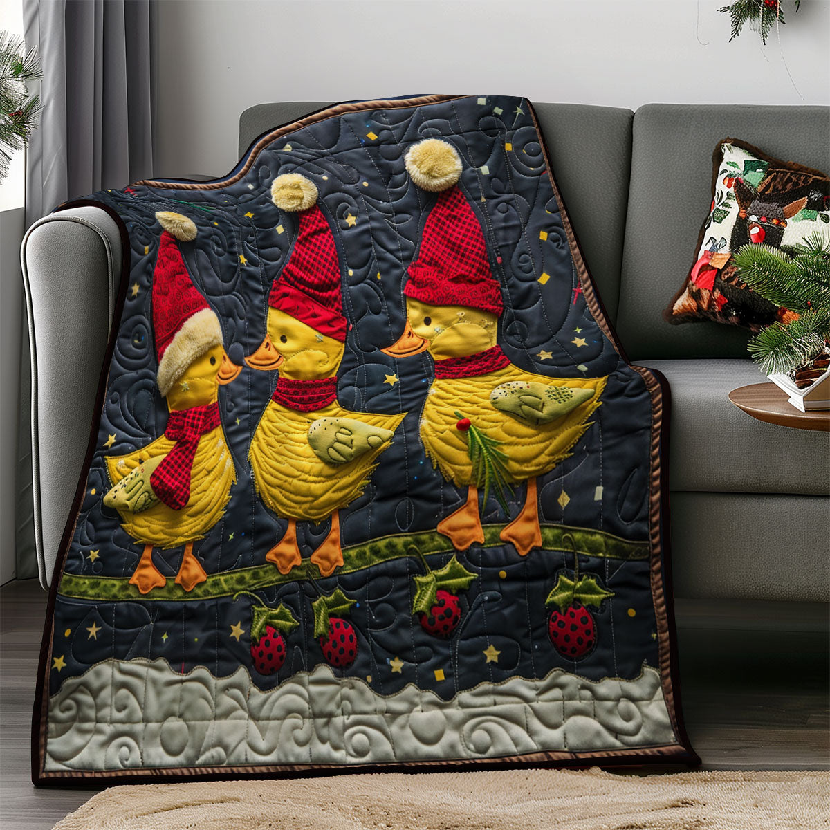 Winter Birds SR1908031CL Quilt