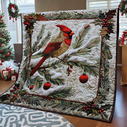 Winter Cardinal SR1408014CL Quilt