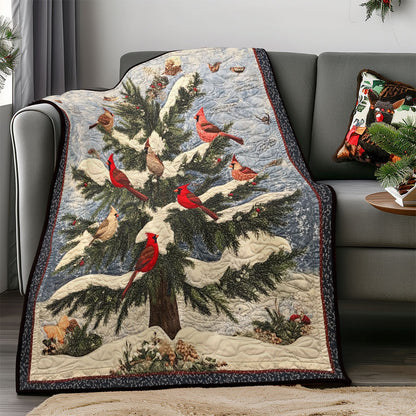 Winter Cardinals WM0208048CL Quilt