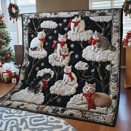 Winter Cat SR1308001CL Quilt