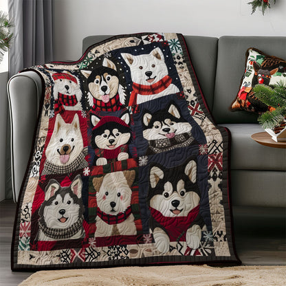 Winter Husky SR1608023CL Quilt