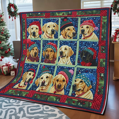 Winter Labrador SR0908003CL Quilt