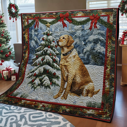 Winter Labrador SR1408010CL Quilt