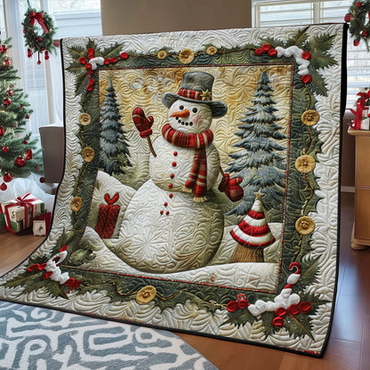 Winter Snowman SR1408022CL Quilt