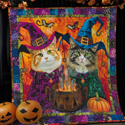 Witch Cat's Cauldron WN1408039CL Quilt