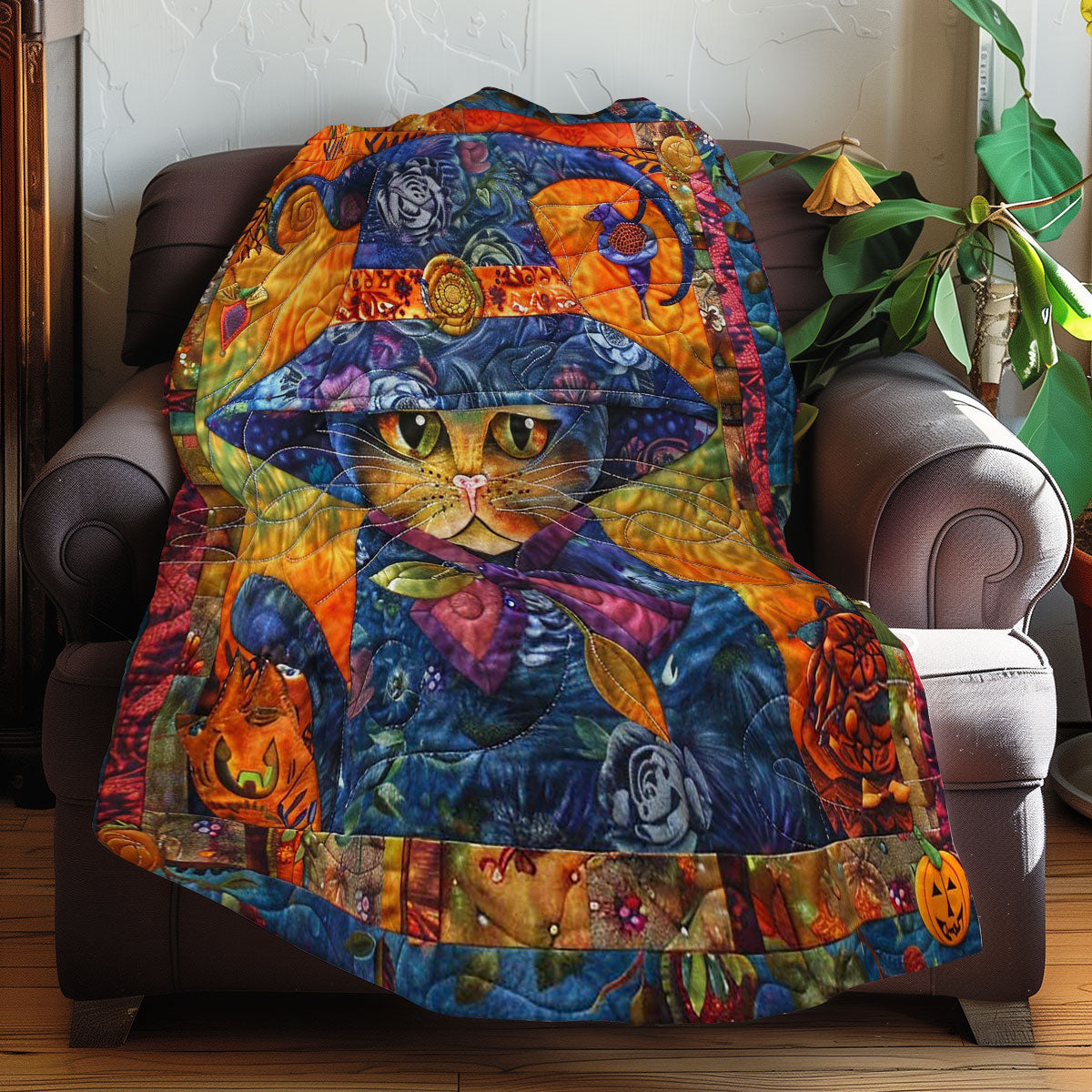 Witch's Beloved Cat WN3007050CL Quilt