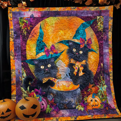 Witch's Cat's Secret WN1408044CL Quilt