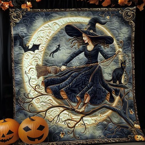 Witch's Moonlit Broomstick WN1908082CL Quilt