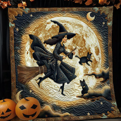 Witch's Moonlit Ride WN1908078CL Quilt