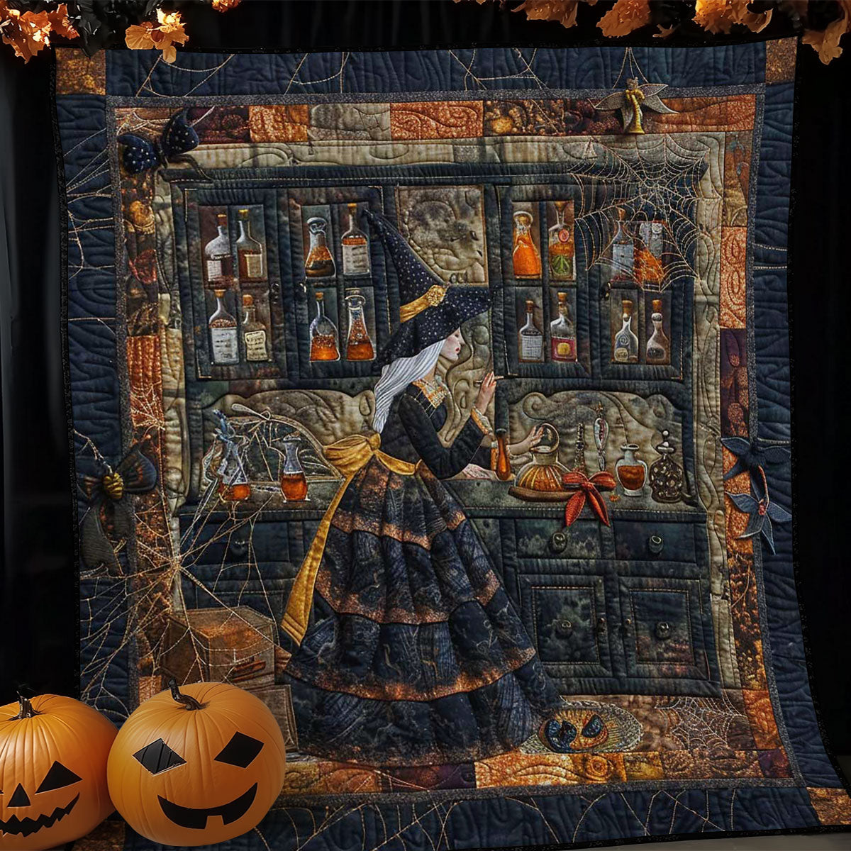 Witch’s Shadowy Spells WN2808113CL Quilt