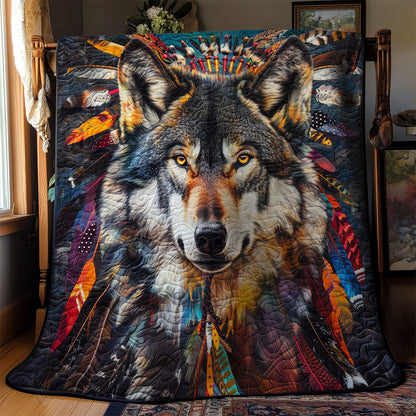 Wolf And Feathers WM2908046CL Quilt