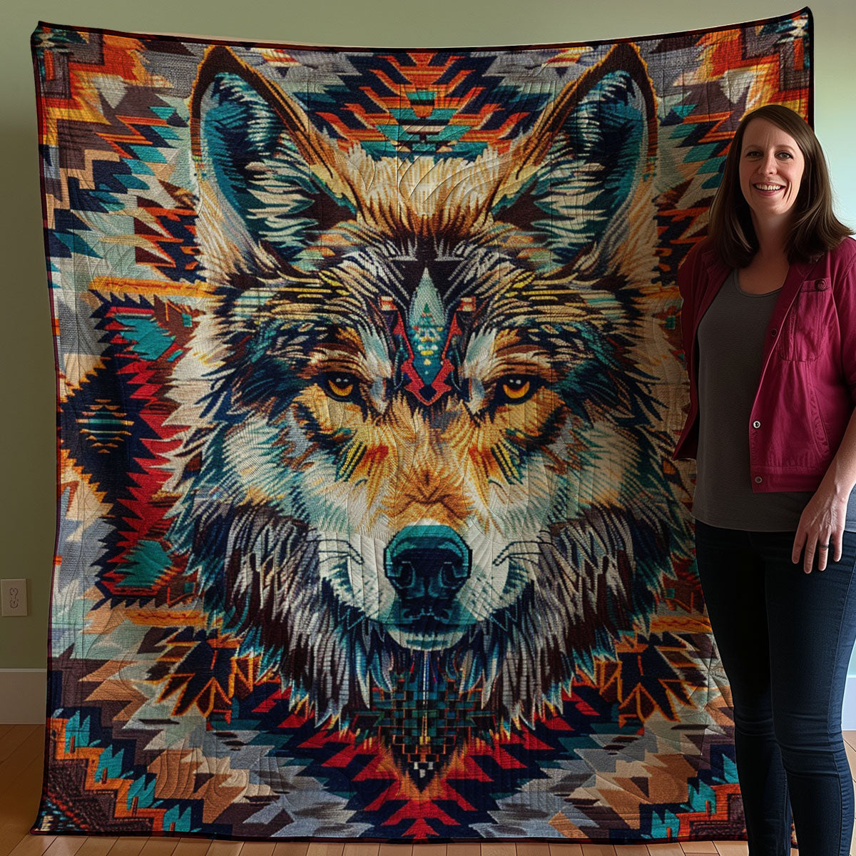 Wolf Native WM2907002CL Quilt