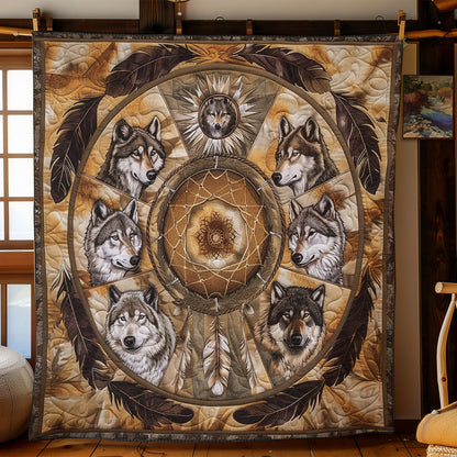 Wolves Dreamcatcher SR2608006CL Quilt